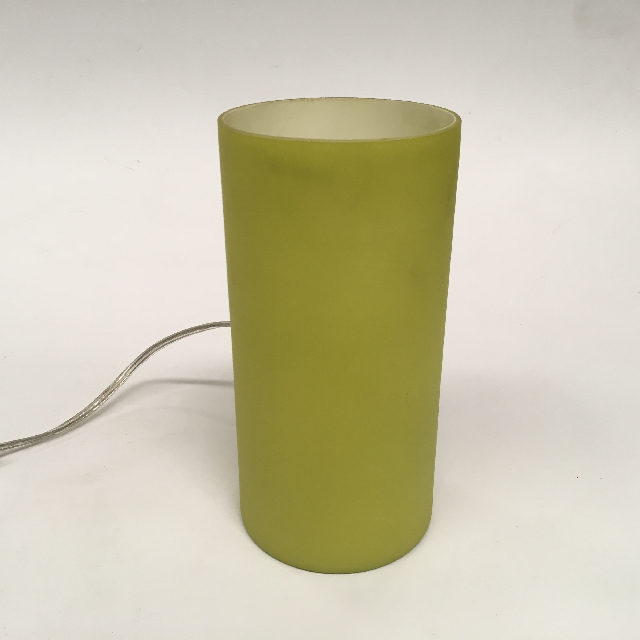 LAMP, Table Lamp - Glass, Green Frosted